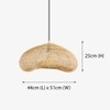 Cloud Handcrafted Cane Hanging Lamp