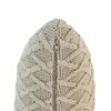 Crest Linen Cotton Cushion Cover 16X16  Inches