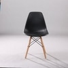 Kepler Brooks Leo Cafeteria Dining Chair in Black Colour
