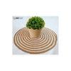 Jute Placemat (Beige , 38 CM x 38 CM , Pack of 4 )