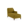 Abbey Sectional Sofa (Colour : Olive Green, Cushion : Soft, Seater : Right Aligned 3 Seater + Right Aligned Chaise)