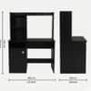 Spydercraft Indus Modern Study Table in Black Finish