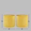 Serie O Pouffe in Daisy Yellow Colour