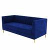 Loris Fabric Sofa - Navy Blue
