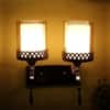 Eliante Astris Antique Gold Iron Wall Light With E27 Holder In Antique Gold Colour