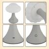Rechargeable Mushroom Shape Touch LED Table Lamp with 3 Light Modes