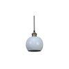 Formul White Metal Hanging Light