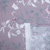 Lavender Floralcotton400 Tcflat  Single Bed Size Bedsheet With 2 Pillow Covers