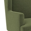 Brando Arm Chair in Moss Green Colour