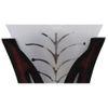 Quenna Brown Glass Wall Light