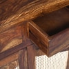 Sheesham Wood 2 Door 2 Drawer Sideboard In Provincial Teak Finish