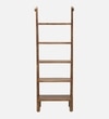 Benno Sheesham Wood Book Shelf In Rustic Teak Finish