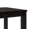 Arabia - Oribi 4 Seater Storage Dining Table Set (Colour- Burnt Orange , Finish- Mahogany)