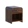 Yashvi Solid Wood Bedside Table in Provincial Teak Finish
