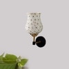 Devansh Metal Electric Wall Light in Black Colour with Multi Shade Count of 1 Light