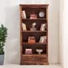 Earth Solid Wood Bookshelf in Honey