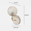 Eros White Wall Lamp