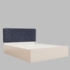 Japa Bed With Premium Leatherette Fabric And Hydraulic Storage - Queen Bed