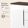 Baltoro Engineered Wood Sideboard in White Finish