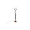 Ellen Multicolour Cotton Shade Floor Lamp