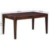 Heritage Sheesham Wood 6 Seater Dining Set In Provincial Teak Finish