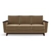 Corby Sofa Set (Colour: Fawn Velvet, Seater: 3+2+1)