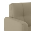 Waverly 2 Seater Leather Sofa in Taupe Mist Colour