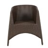 Cairns Wicker Chair In Brown Tone Finish
