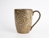 Beige Wildflower Premium Tea & Coffee Mugs