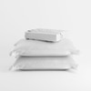Stoa Paris 300TC UltrSatin King Bedsheet Set Satin King Vanilla White