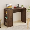 Bluewud Radisso Mini Engineered Wood Studytable In Brown Maple Finish