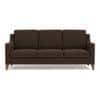 Abbey 3 Seater Fabric Sofa in Mocha Colour