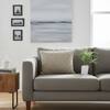 Crest Oatmeal Knitted Cushion Cover  16X16 Inches
