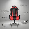 ASE Gaming Gold Series Gaming Chair (Red)