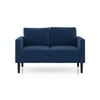 Liverpool 2 Seater Fabric Sofa in Delft Blue Colour
