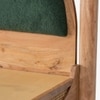 Andaman Narcodam Canopy Solid Wood Queen Bed in Brown Colour