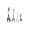 Set Of 4 Graceful Giraffe Showpieces