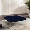 Ema Ottoman in Navy Blue Colour