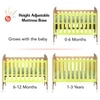 Romania Baby Crib with Mattress
