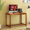 Suji Sheesham Wood  Study Table In Honey Oak  Finish