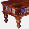 Sheesham Wood Large Coffee Table In Honey Oak Finish