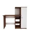 Marvel Study Table In Walnut And Frosty White