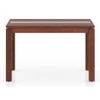 Atlas Crest Storage Solid Wood 4 Seater Dining Table In Honey Finish