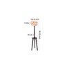 Gwen Multicolour Cotton Shade Floor Lamp