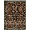 Multicolor Traditional Machine Made Polyester 4 X 6 Feet Carpet