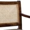 Provincial Solid Wood Accent Chair in Grey Colour