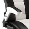 Mika Leatherette Study Chair in White Colour