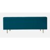 Caraven Fabric Sofa (Teal Blue)
