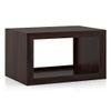 Euler's End Table in Mahogany Finish