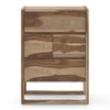 Macallan Solid Wood Bar Cabinet (Honey Oak Finish)